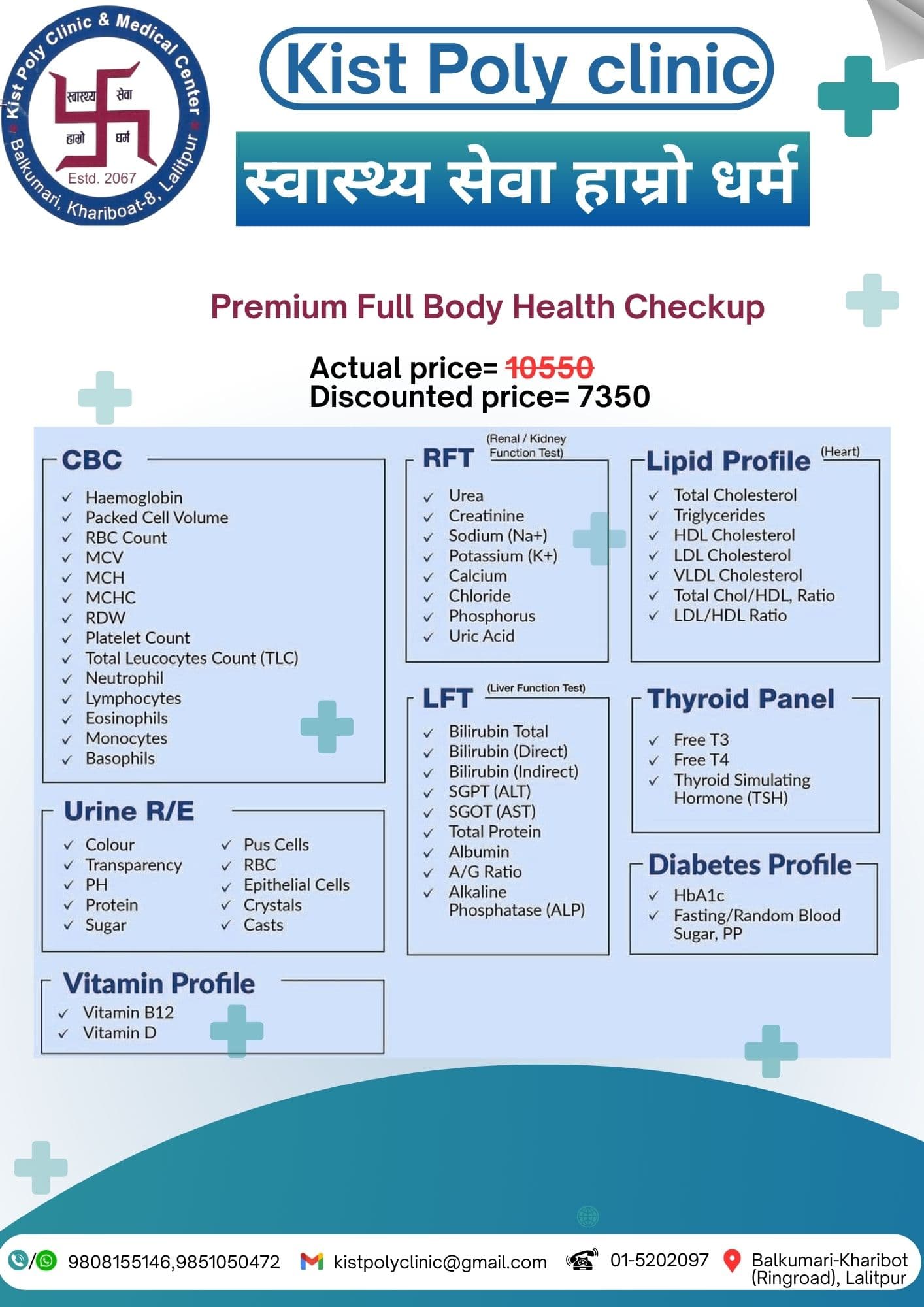 Premium Full Body Checkup